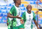 Morocco 2022 Race: Kanu’s brace steers Super Falcons to two-goal lead over Black Queens