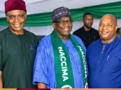 NACCIMA President, Ibrahim, inaugurates MBCCIMA leadership in Mbaise
